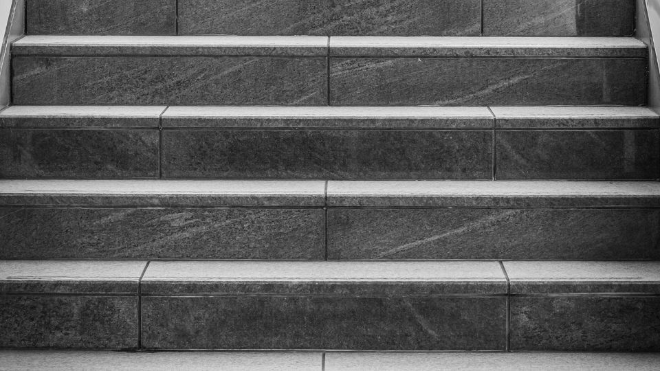 Concrete stairs