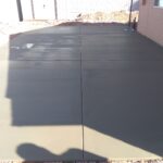 A concrete patio in Arizona by Scottsdale Concrete Solutions.